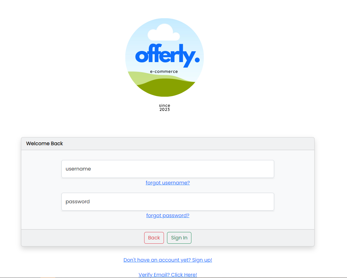 Offerly Payment Page